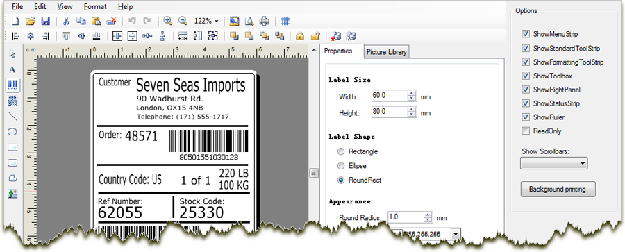 Barcode Label Printing SDK for .NET